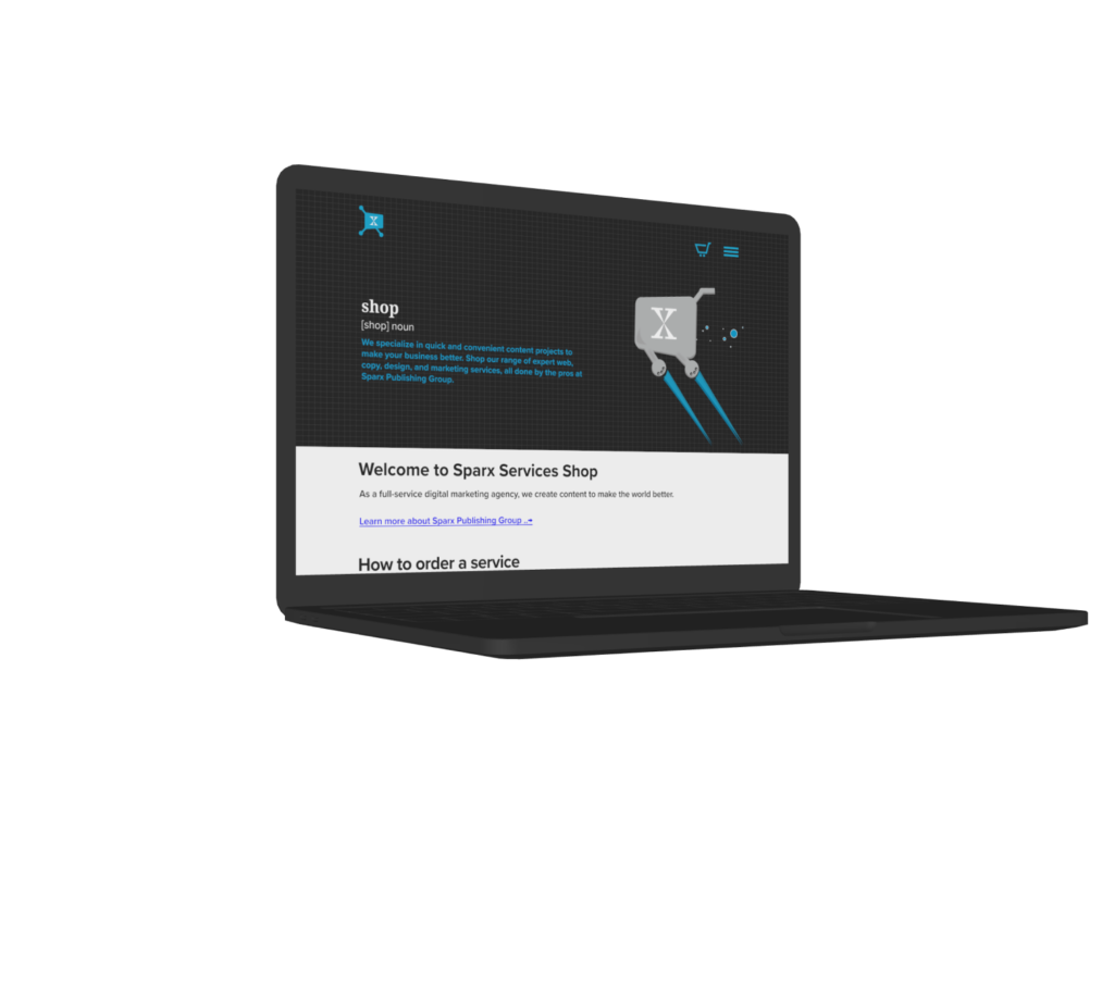 Mockup image of prototype