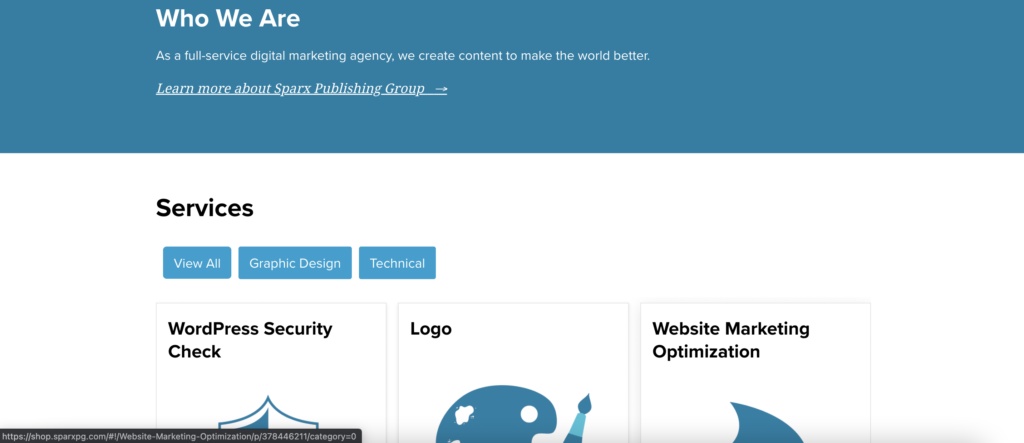 old home page